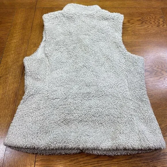 Patagonia Womens Los Gatos Fleece Zip Vest Gray Large - Picture 2 of 7